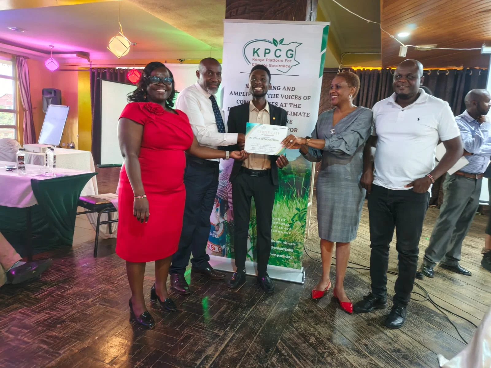 Climate governance engagement and accountability discussions