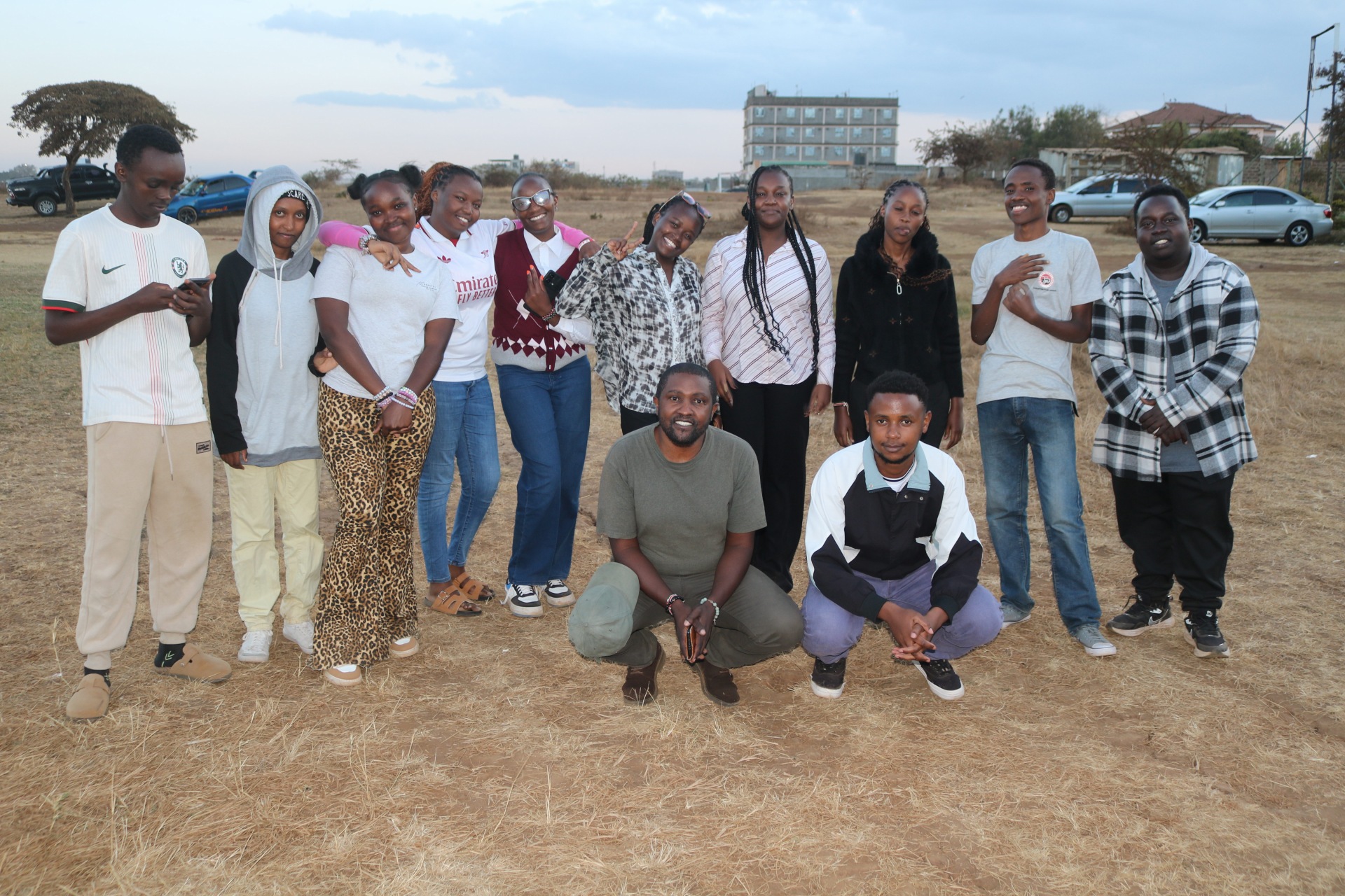 Members of Green Conservatives and Mt Kenya Network Forum meeting to plan a youth climate storytelling campaign